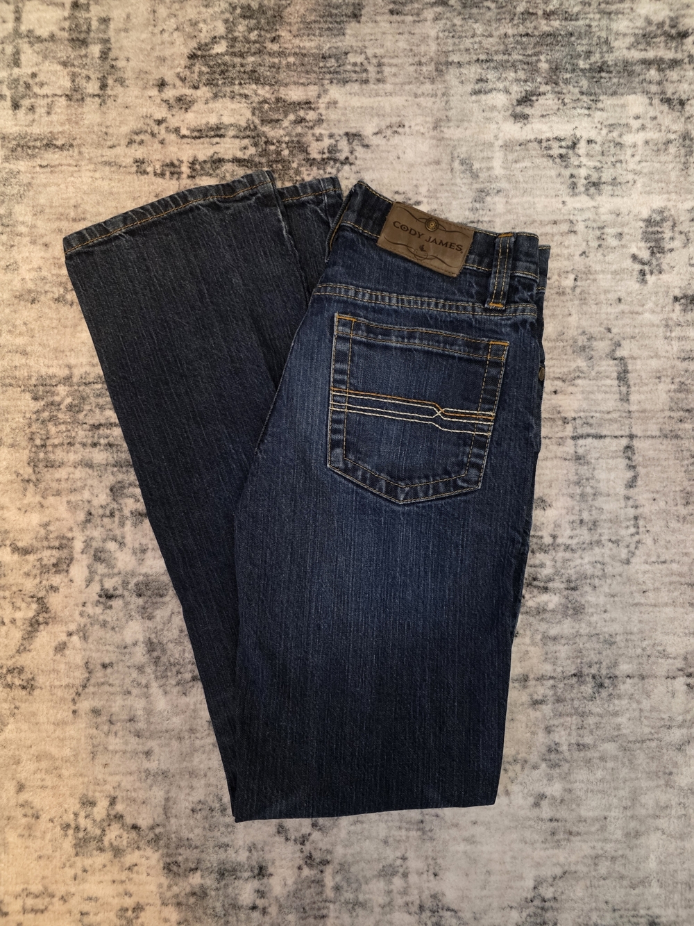 Cody James Men’s Straight Jeans — Deep Indigo